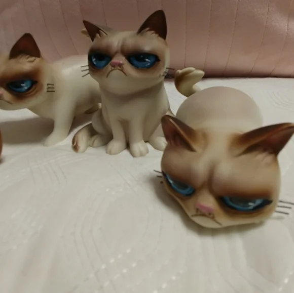 Rare Ganz Grumpy Cat Set - Picture 8 of 8